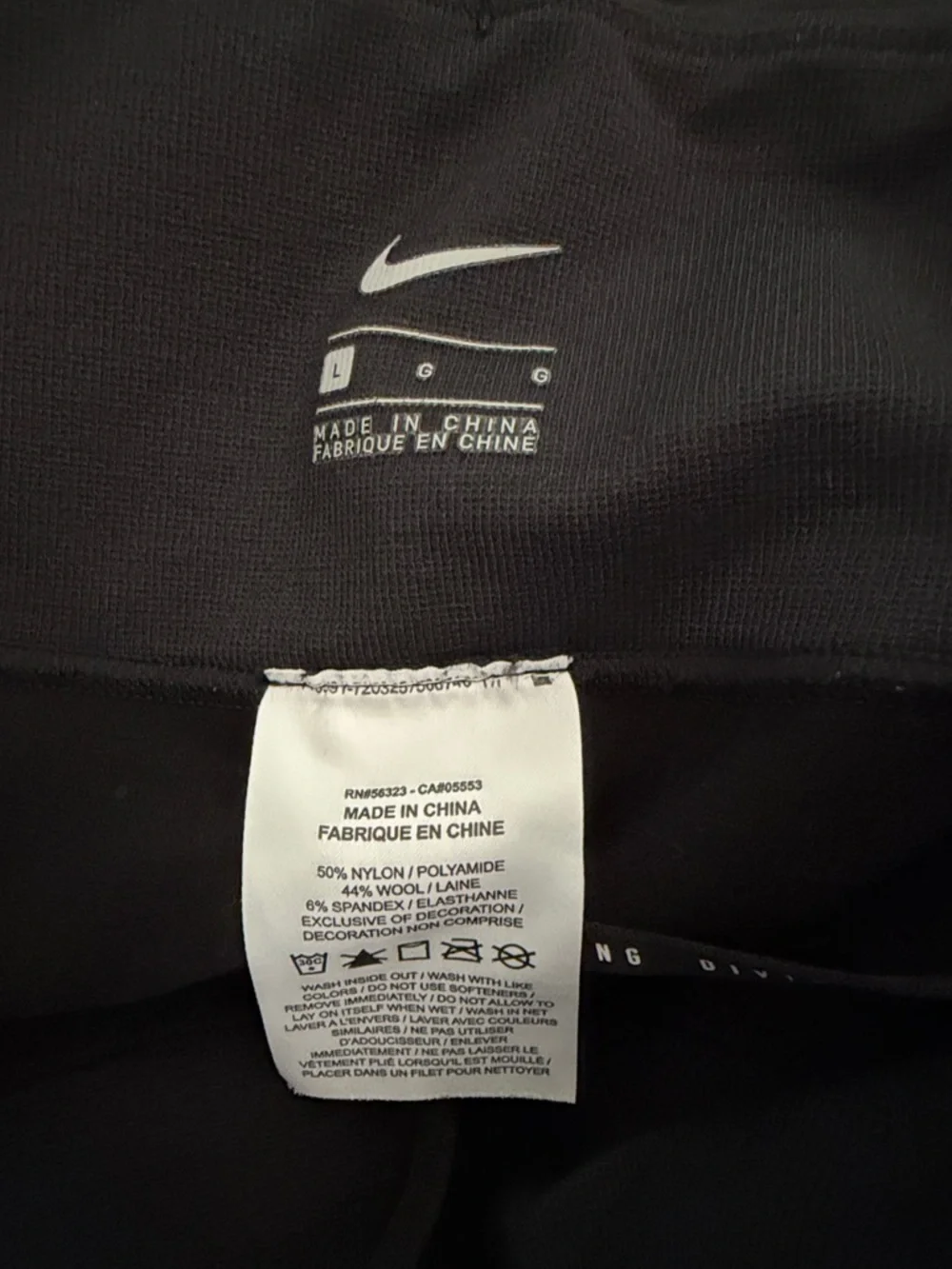 Nike Women’s mid-Rise luxe wool blend running division Leggings - Picture 6 of 8